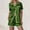 Army Green, variant on ZZwxWA Satin Slik Pajamas Sets for Women Wave Trim Button Down Sleepwear Loose Shorts Summer Smooth 2 Piece Loungewear