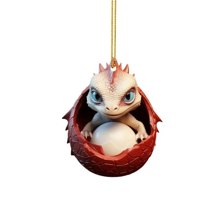 

Jungdeepe Trim A Home Ornament And Garland Christmas Bead Curtain for Doorway Christmas Decorations Mini Trees Easter Eggs Decorations Cool Egg Acrylic Pendant Decoration Pendant