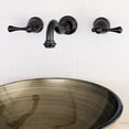 thumbnail image 2 of Kingston Brass KS3125BL Wall Mount Bathroom Faucet, Oil Rubbed Bronze, 2 of 3