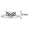 thumbnail image 3 of Stylish Stealth Wild Fox Sterling Silver Band Ring-7, 3 of 5