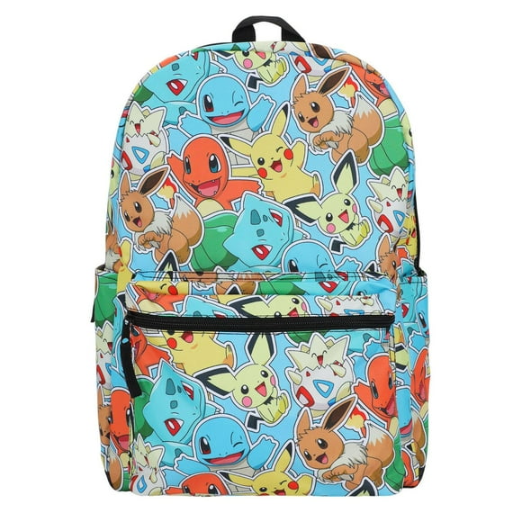 Pokémon Adventure Squad 17" Backpack With Colorful Character Design