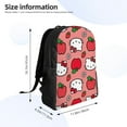 thumbnail image 4 of Hello Kitty Backpack, Travel Laptop Backpack, Water Resistant College School Computer Bag, Durable Daypack, Fit 16 Inch Notebook, 4 of 8