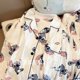 thumbnail image 5 of Conjunto de ropa de casa de manga larga con cárdigan holgado y bonito de Anime Lilo & Stitch, pijamas cómodos para niños y niñas y parejas, 5 of 5