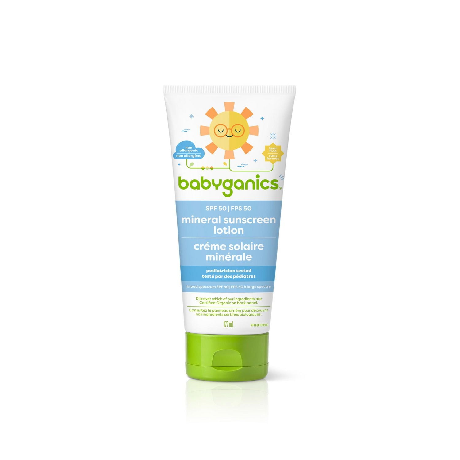 Babyganics Sunscreen Lotion 50 SPF