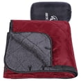 thumbnail image 2 of RedSwing Extreme Cold Camping Blanket with Sherpa Lining, Waterproof Camp Blanket to Keep Warm for Camping & Stadium, Machine Washable,79x 79in Red, 2 of 9