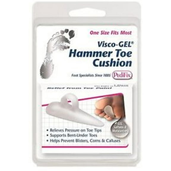 PediFix Visco-Gel Hammer Toe Cushion, Small Left 1 Each
