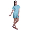 thumbnail image 3 of Moomaya Pj Sets For Women Printed T-Shirts For Women Shorts For Girls Nightwear, 3 of 6