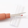 thumbnail image 2 of Vruelia Stainless Steel Needles for Hand Sewing, 37PCS Big Eye Steel Sewing Needles Kit, Long & Thin Handmade Quilting & Sewing Needles Kit for DIY Sewing Projects (1 Set), 2 of 8