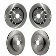 thumbnail image 1 of CMX Front Rear Disc Brake Rotors Kit for Car Ford Explorer Flex Taurus Police Interceptor Utility Sedan Lincoln MKS MKT Special Service K8-101147, 1 of 8