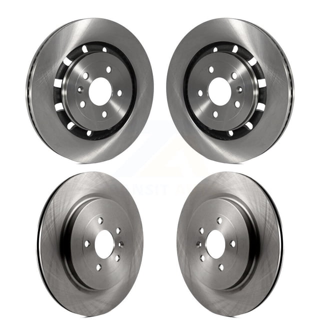 CMX Front Rear Disc Brake Rotors Kit for Car Ford Explorer Flex Taurus Police Interceptor Utility Sedan Lincoln MKS MKT Special Service K8-101147