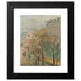 thumbnail image 2 of Albert Marquet 15x18 Black Modern Framed Museum Art Print Titled - Le Pont-Neuf, Fall Mist (1938), 2 of 5