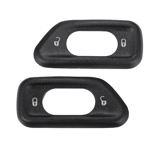 par de bisel de interruptor de bloqueo de puerta delantera izquierda derecha para Jeep Wrangler JK 2011-2018 No.68185911AA/68185910AA
