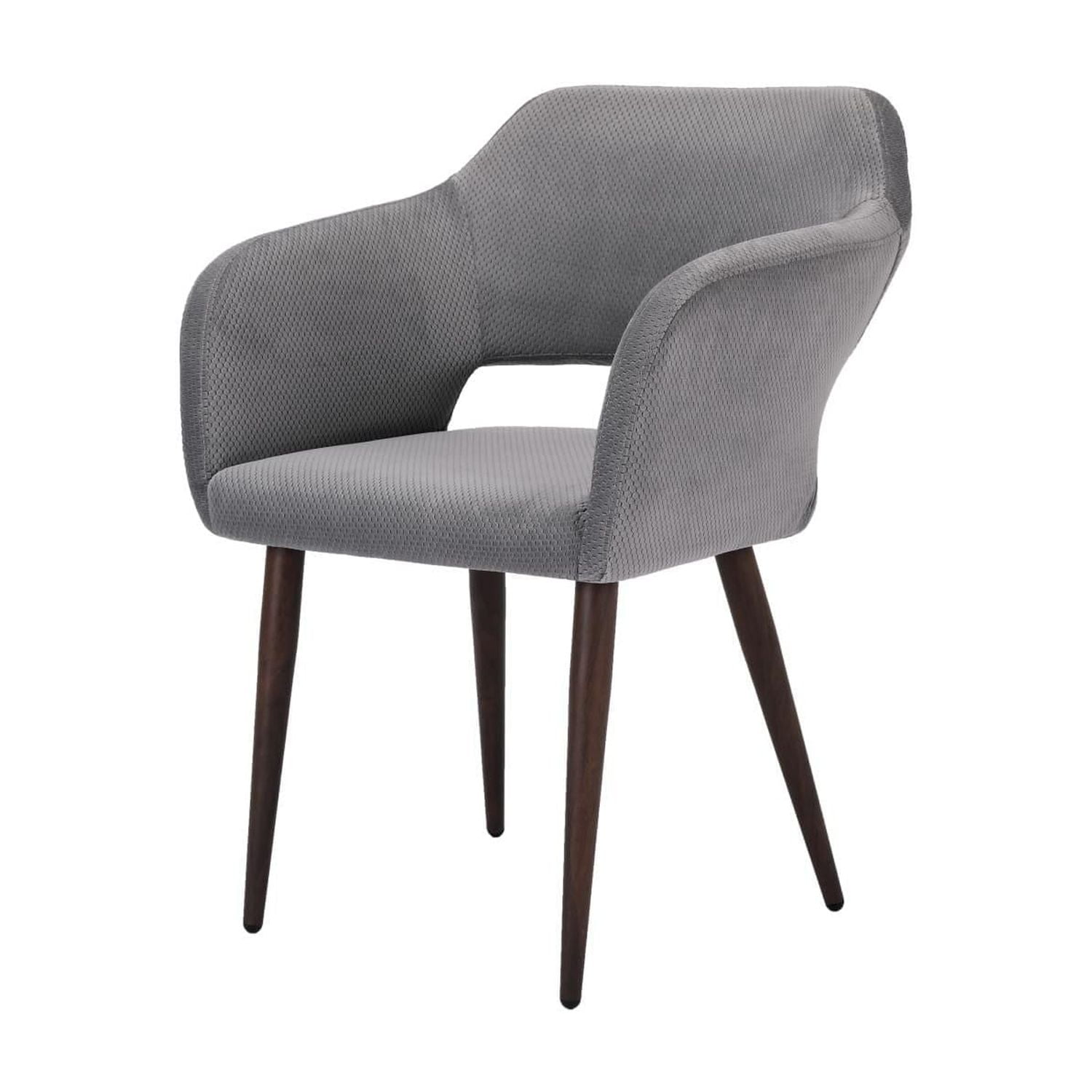 Take Me Home Arm Chair with Walnut Legs. Conference and Comfortable Style