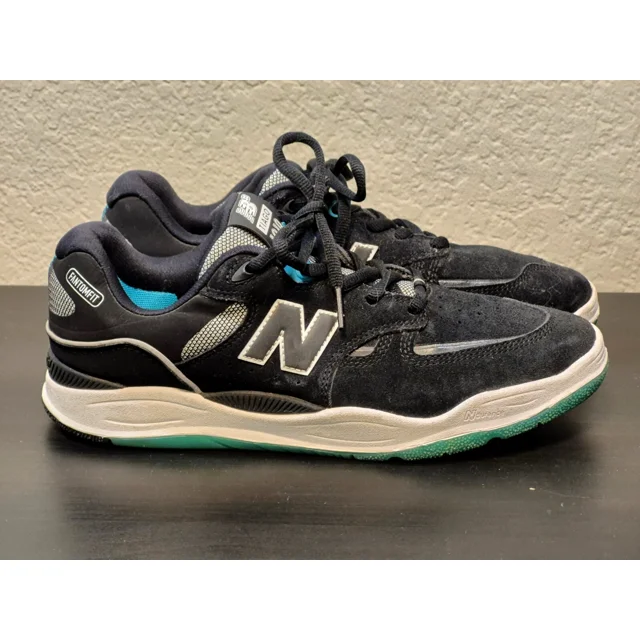 NEW BALANCE Numeric Tiago 1010 Lemos Mens Shoes Sneakers US 10 D Black Teal