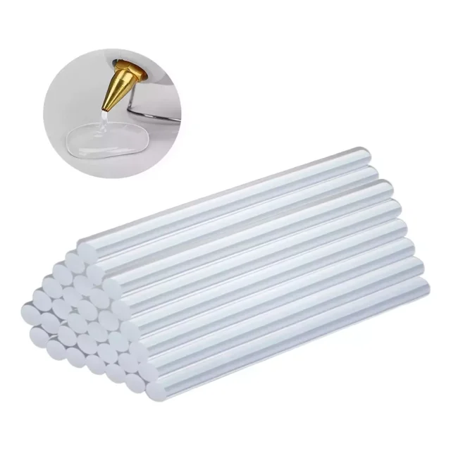 Barras De Silicon Mayoreo 1.1x24cm Hot Melt Sticks 1kg