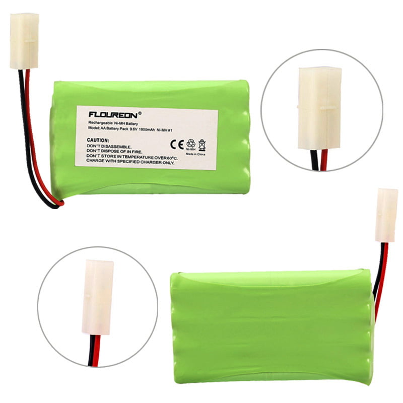 9.6 V Ni-MH 1800 mAh 8 AA 8-Cell Batterie Pack Avec 3 Broches Pour RC Bateau Voiture Tank