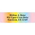thumbnail image 4 of Cascading Rainbow Rolled Personalized Name Address Labels Without Elegant Dispenser - Roll of 500, 4 of 4