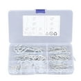 thumbnail image 2 of Cotter Clip, 8 Sizes Assorted 125PCS R Hitch Pin Quick  For Trucks For Garage For Machinery, 2 of 8
