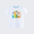 thumbnail image 2 of Gubotare Toddler Tshirts Toddler Boys T-Shirts Short-Sleeve,Boy Top Summer Tees with Excavator Graphic for Kids Size 9-10 (White,9-10 Years), 2 of 4