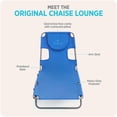 thumbnail image 4 of Ostrich The Original Chaise Lounge Beach Chair and Custom Fitted Towel Cover, 4 of 11