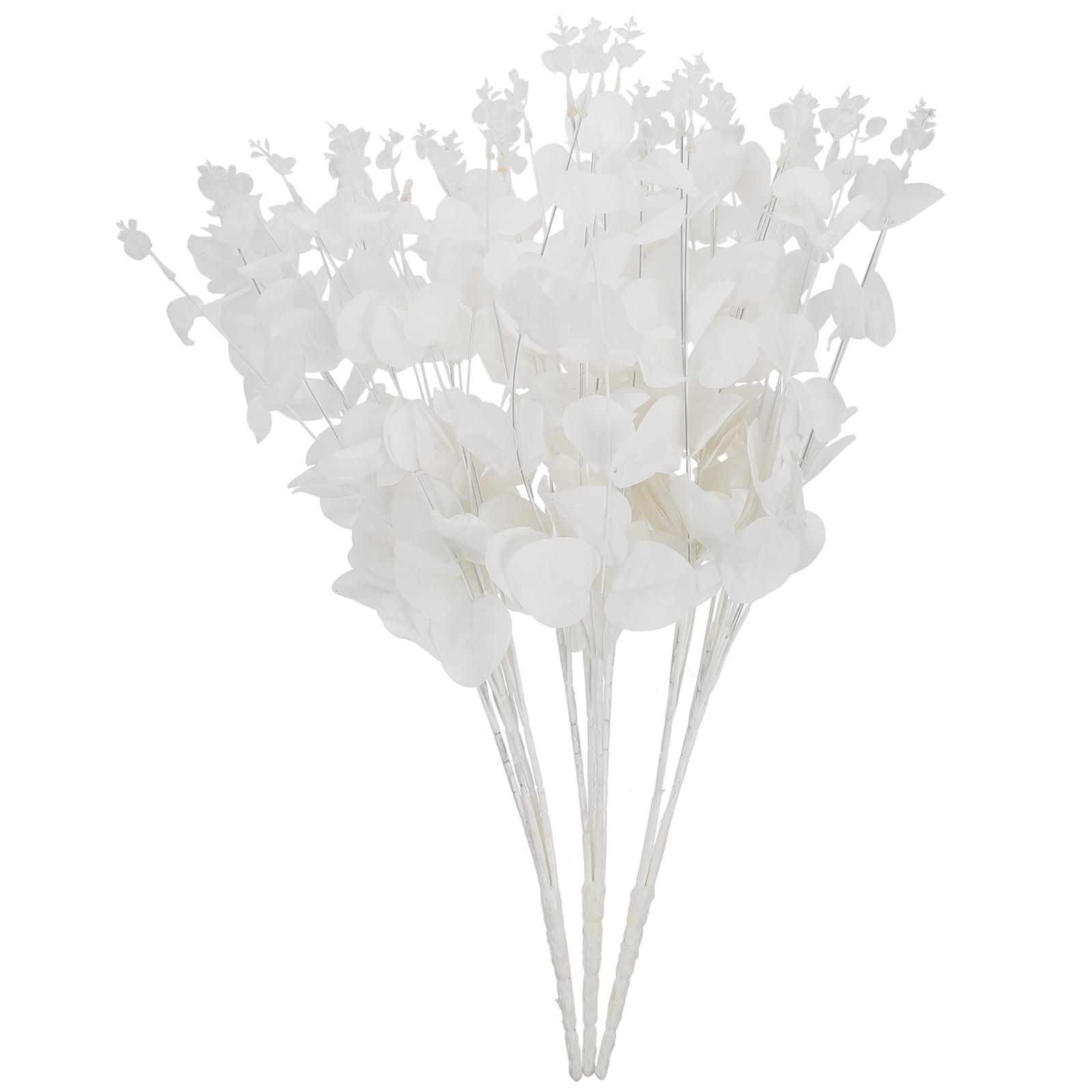 3pcs Fake Eucalyptus Stems Artificial Eucalyptus Leaf Faux Eucalyptus Picks for Home