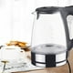 thumbnail image 2 of Hervidor De Vidrio Con Luz Led, Tetera Eléctrica Segura Y No Tóxica, Tetera De Calentamiento Rápido Para Café, Té En Casa Yuarrent HA016580-00, 2 of 6