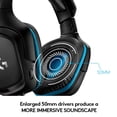 thumbnail image 3 of Auriculares para juegos Logitech G432 Wired 7.1 Surround Sound Negro/Azul, 3 of 7