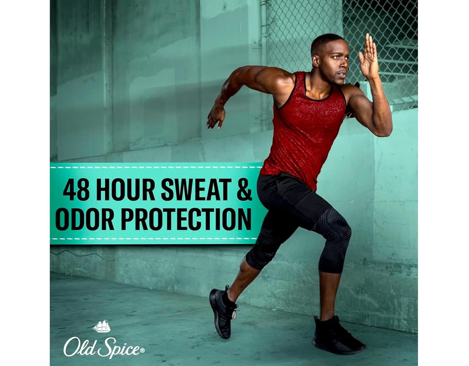 Old Spice Hardest Working Collection Sweat Defense Anti-Perspirant & Deodorant, Pure Sport Plus 2.60 oz (Pack of 2)