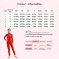 thumbnail image 5 of TSSOE Kids Gilrs Gymnastics Ballet Dance Leotard Unitard Figure Ice Skating Jumpsuit Stage Performance Costume Black 6, 5 of 5