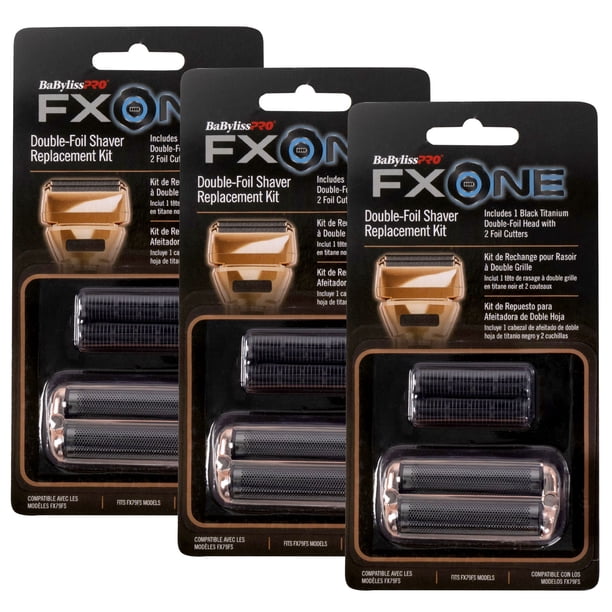 Lámina y cuchilla de repuesto BaByliss Pro FXONE Shaver x3