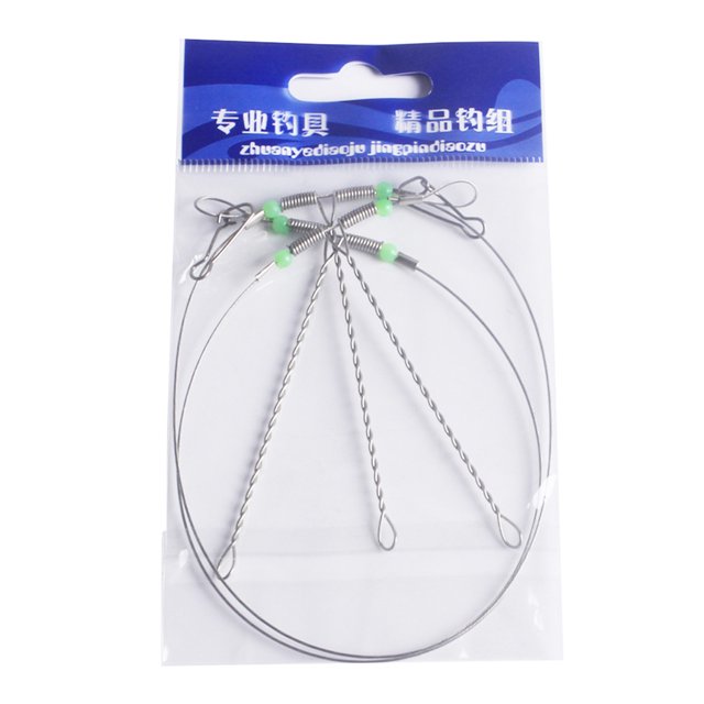 Aparejos de pesca Greeniant DJ1002-02 acero inoxidable 50cm 60cm 80cm 100cm