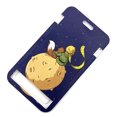 thumbnail image 4 of Little Prince Moon Fox Retractable Badge Lanyard Nurse ID Business Credit Card Work Badge Holder Office Student Clip Card Holder, 4 of 5