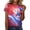 Deep Red #292, variant on KDDYLITQ Womens 250 Anniversary Usa Tshirt Causal Usa Flag Short Sleeve Tees Patriotic Red White and Blue 4th Of July Tops Usa Star Stripes Graphic Crew Neck T-Shirts Dark Blue S