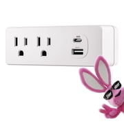 Energizer 4 Device Wall Tap with 20W USB C PD Fast Charging 18W USB A Dual AC Outlets Multi Port Charger for iPhone Samsung Tablets and USB Devices