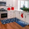 thumbnail image 4 of TIELUTT Christmas Kitchen Carpet and Mat Set 2 of Kitchen Home Winter Floor Mat Floor Decoration Throw Blanket Linen 5x7 Rug Thin Rugs for Living Room Sofa Throw Blanket Soft Area Rug 6x9, 4 of 4