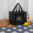 thumbnail image 2 of Sac de Livraison Alimentaire Sacs Thermiques Sac d'Épicerie Isolé Sac Isotherme Réutilisable, 2 of 5