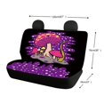 thumbnail image 4 of Psesaysky Psychedelic Mushroom Rear Bench Seat Covers for SUV, 2 Piece Non Slip Washable Car Rear Seat Covers, Stretchable for Truck and Sedan, 4 of 4