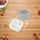 thumbnail image 5 of Lonchera estilo bento, recipiente de plástico apto para microondas, con separadores y vaso para salsas, contenedor portátil para comida escolar, ideal para oficina y viajes,topliu, 5 of 8