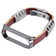 thumbnail image 1 of Correa de cuero de repuesto para reloj, correa de cuero retro, correa de cuero retro para Mi Band, correa de reloj retro de moda, características mejoradas, 1 of 12