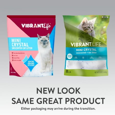 Best Vibrant Life Mini Crystal Unscented Cat Litter, 8 lb deal