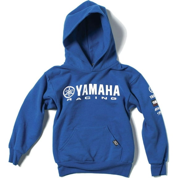 Factory Effex Youth Yamaha Racing Hoody (Medium) (Blue)