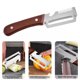 thumbnail image 2 of 2026 Multifunctional Vegetable Peeler,7.5 Ergonomic Fruit Peeler with Wood Handle, 3-in-1 Kitchen Tool for Onion Slicing & Bottle Opening (2pcs), 2 of 7