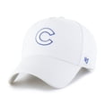 thumbnail image 2 of Men's '47 White Chicago Cubs Foundational Pinch Offside Adjustable Hat, 2 of 4