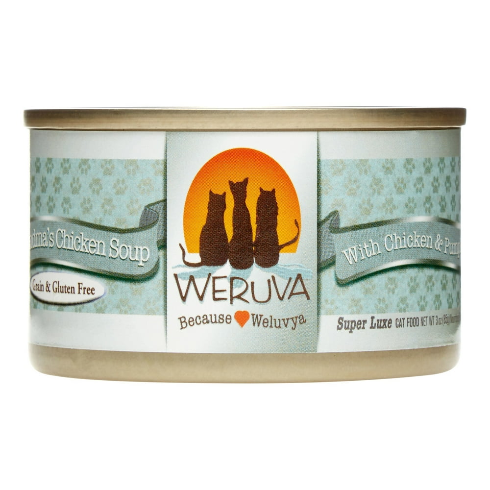 (24 Pack) Weruva Grandma's Chicken Soup with Chicken & Pumpkin Grain