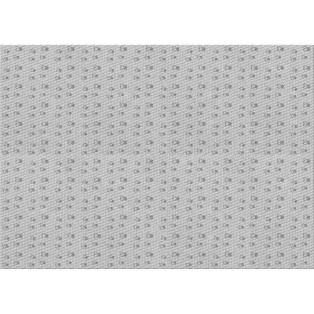 Ahgly Tapis Rectangulaire Lavable en Machine Intérieur Transitionnel Gris Foncé, 4 Pieds x 6 Pieds