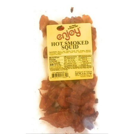 Enjoy Hawaii Hot Smoked Squid Snack