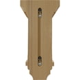 thumbnail image 4 of Ekena Millwork 7"W x 7 3/4"D x 14"H Jumbo Jefferson Wood Corbel, Cherry, 4 of 18