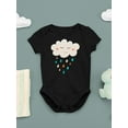 thumbnail image 3 of Happy Cloud Raining Bodysuit Infant -Image by Shutterstock,  12 Months, 3 of 4