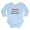 Sky Blue, variant on CafePress - Home Is Where Daddy Is Body Suit - Long Sleeve Cotton Baby Bodysuit