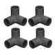 thumbnail image 4 of 10 piezas de accesorios de tubería de 3, conector de Esquina en t de ángulo recto de pláshico pvc con diámetro Interior de 20 mm para tuberías de Agua, Muebles, Juntas, 4 of 7